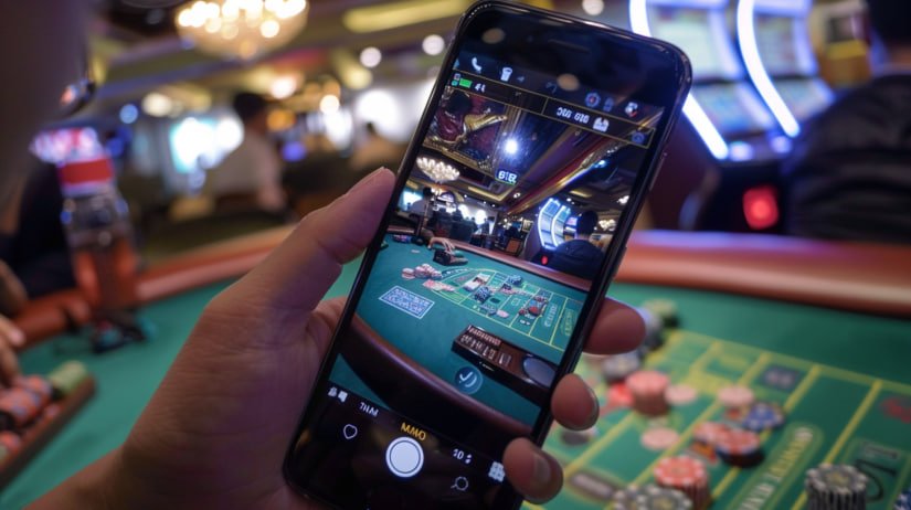 live baccarat table streamed on manilaplay for Filipino players